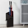 Umbrella Racks Black Metal Umbrella Stand Umbrella Holder, A Large-Capacity Storage Device for The Corridor Entrance of Home and Office, Saving Space, 20X25X60cm/7.8X9.8X23.6in view 3