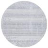 Martha Stewart x SAFAVIEH Area Rug Collection - 6'7" Round, Light Grey & Beige, Non-Shedding & Easy Cleaning, Ideal for Living Room, Bedroom, Office, Dining Space (MSR8925A) view 3