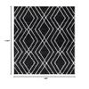 SAFAVIEH Area Rug 8x10 - Adirondack Collection - Large - Black & Light Grey, Modern Moroccan Design, Non-Shedding & Easy Cleaning, Ideal for Living Room, Bedroom, Office, Dining Space (ADR162F) view 2
