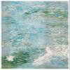 SAFAVIEH Madison Collection Area Rug - 6' x 9', Light Blue & Green, Boho Abstract Design, Non-Shedding & Easy Care, Ideal for High Traffic Areas in Living Room, Bedroom (MAD440J) view 3