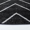 SAFAVIEH Area Rug 8x10 - Adirondack Collection - Large - Black & Light Grey, Modern Geometric Design, Non-Shedding & Easy Cleaning, Ideal for Living Room, Bedroom, Office, Dining Space (ADR251F) view 4