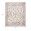 Martha Stewart x SAFAVIEH Area Rug Collection - 5'1" x 7'6", Grey & Ivory, Non-Shedding & Easy Cleaning, Ideal for Living Room, Bedroom, Office, Dining Space (MSR877F) view 2