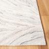 SAFAVIEH Metro Collection 3' x 5' IvoryGrey MET505F Handmade Modern Abstract Premium Wool Area Rug view 2