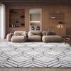 SAFAVIEH Area Rug 8x10 - Adirondack Collection - Large - Ivory & Black, Modern Geometric Design, Non-Shedding & Easy Cleaning, Ideal for Living Room, Bedroom, Office, Dining Space (ADR241A) view 1