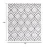 SAFAVIEH Area Rug 8x10 - Adirondack Collection - Large - Ivory & Black, Modern Geometric Design, Non-Shedding & Easy Cleaning, Ideal for Living Room, Bedroom, Office, Dining Space (ADR241A) view 2
