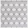 SAFAVIEH Area Rug 8x10 - Adirondack Collection - Large - Ivory & Black, Modern Geometric Design, Non-Shedding & Easy Cleaning, Ideal for Living Room, Bedroom, Office, Dining Space (ADR241A) view 3