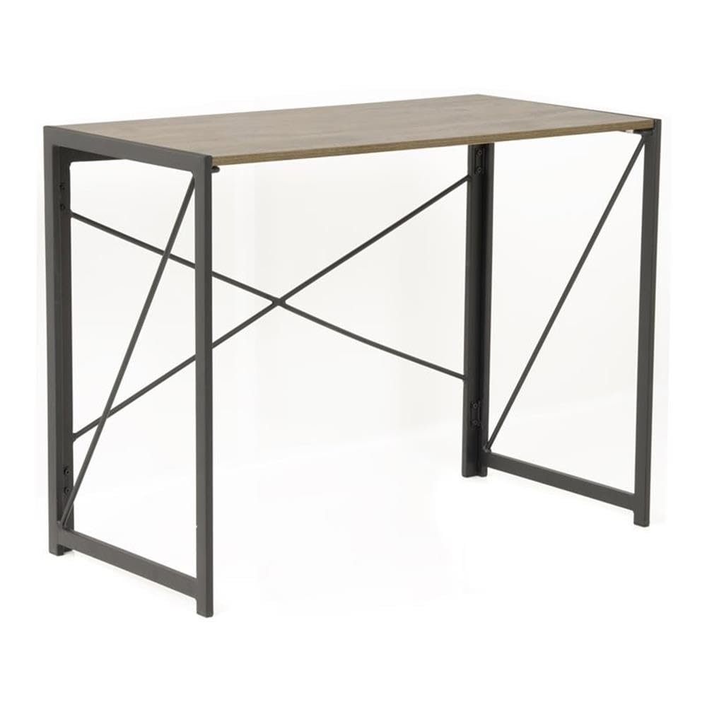 American Furniture Classics OS Home and Office 42240 No Tool Assembly Writing Desk, Sewn Oak