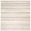Martha Stewart x SAFAVIEH Area Rug Collection - 5'1" x 7'6", Light Grey & White, Non-Shedding & Easy Cleaning, Ideal for Living Room, Bedroom, Office, Dining Space (MSR0787F) view 4