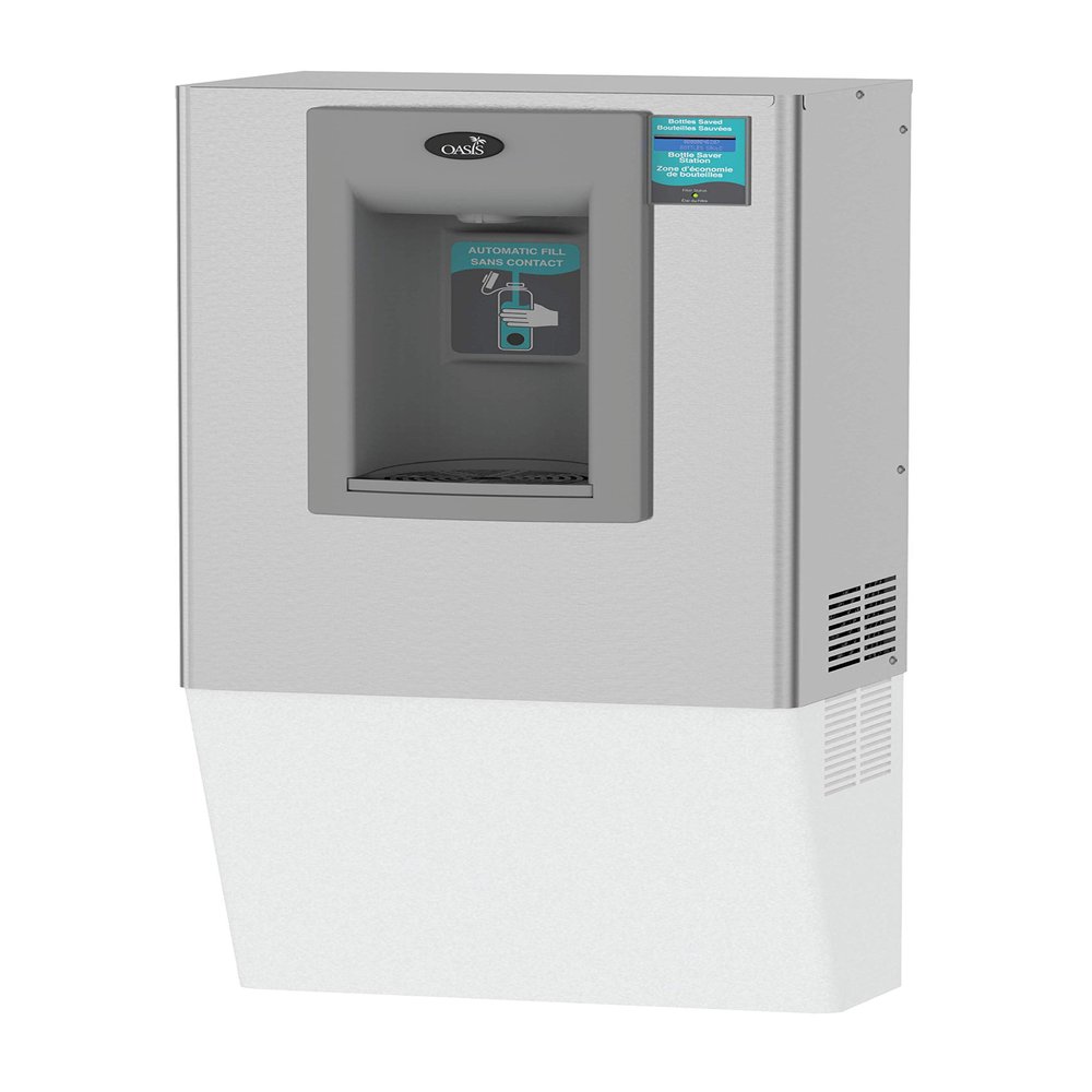 Bottle Filler RETROFIT KIT 1 Levels, Gray, Indoor