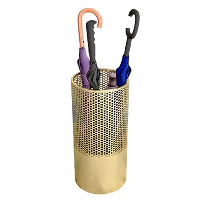 Umbrella Racks Metal Umbrella Frame, Golden Modern and Simple Umbrella Frame, Suitable for The Corridor Entrance of The Hotel Office, 23X50cm/28X58cm (Size : 28X58cm)