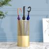 Umbrella Racks Metal Umbrella Frame, Golden Modern and Simple Umbrella Frame, Suitable for The Corridor Entrance of The Hotel Office, 23X50cm/28X58cm (Size : 28X58cm) view 4