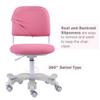 Ergonomic Kids Desk Chair, Girl's Child's Children Student Study Office Computer Chair, Adjustable Height and Seat Depth, Detachable Footrest and Lumbar Support (Pink, W/Chair Slipcovers) view 3
