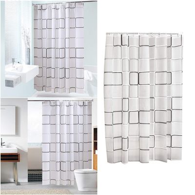 Cabilock Cartoon Shower Curtain Sturdy Hooks Design for Bathroom Decor Easy to Install Vibrant Colors Unique and Attractive Home Accessory