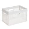 Tenma PRX Foldable Basket with Handle, Smoky White, L view 1