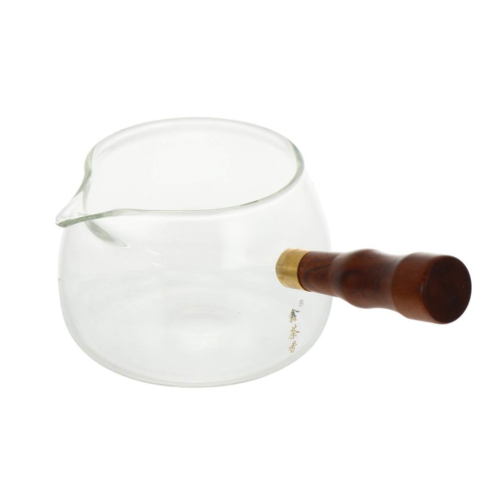 1pc Teapot Boiling Tea Maker Glass Tea Maker Coffee Pot with Handle Coffee Making Pot Service Making Tool