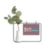 OFFbb-USA I Am from Aruba Metal Picture Frame Ceramic Vase Decor view 1