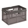 Tenma PRX Foldable Basket with Handle, Gray, L view 1