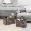 Tenma PRX Foldable Basket with Handle, Gray, L view 4