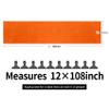 10-Pack Satin Table Runner Orange 12 x 108 inches Long, Table Runners for Wedding, Birthday Parties, Banquets Decorations10 Pack, 12x108 Inch, Orange view 4