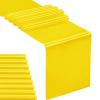 10-Pack Satin Table Runner Yellow 12 x 108 inches Long, Table Runners for Wedding, Birthday Parties, Banquets Decorations10 Pack, 12x108 Inch, Yellow view 1