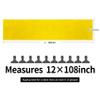 10-Pack Satin Table Runner Yellow 12 x 108 inches Long, Table Runners for Wedding, Birthday Parties, Banquets Decorations10 Pack, 12x108 Inch, Yellow view 4