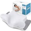 ZAMAT Adjustable Cervical Memory Foam Pillow, Odorless Neck Pillows for Pain Relief, Orthopedic Pillows for Sleeping with Cooling Pillowcase, Ergonomic Support Pillow for Stomach, Back, Side Sleeper view 1