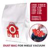 10 PCS Replacement Compatible AirClean 3D Efficiency Dust Bag for Miele FJM,CompactC2,S241-256i,S290,S300i,S578,S700,S4,S6,Series Canister Vacuum Cleaner Replaces Part # 10123220(10 Bags & 2 Filters) view 2