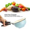 Gripper Clips Pizza Pan Gripper Bowl Clip Oven Grabber for Hot Pot Microwave Oven Kitchen BBQ Tongs view 3