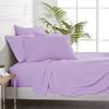 100% Giza Egyptian Cotton Dreams Sheet Set, Long-Staple Cotton, 6 PC Giza-Bed-My-Sheets-&-Pillowcases, Sateen Weave Soft Silky Feel, Fits Mattress Upto 18'' Deep - Lilac-FlexTop Cal-King 34" view 2