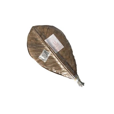 TONGTONG 20 Sheets Large Sun-Dried Vacuum Packed Hackberry LeavesNatural Wild Dried Hackberry Leaf for Barbecue Sushi Sashimi Mat Cuisine Decoration Pad