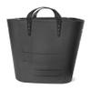 Life Story Flexible Tub Basket 25 Liter/6.6 Gallon Plastic Multifunction Storage Tote Bin with Handles, Black (12 Pack) view 3