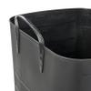 Life Story Flexible Tub Basket 25 Liter/6.6 Gallon Plastic Multifunction Storage Tote Bin with Handles, Black (12 Pack) view 4