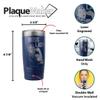 PlaqueMaker Personalized 20-oz Boss Lady Coffee Tumbler - Great for Women Who Lead, Manage, Operate and Run Companies and Organizations (Navy) view 2