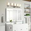 Design House Concord Tri-View Medicine Cabinet, 48", White view 2