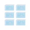 Cabilock 6pcs Stackable Transparent Shoe Storage Boxes Thick Plastic Containers for Organizing Sneakers High Heels and Boots for Closets and Entryways view 1
