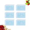 Cabilock 6pcs Stackable Transparent Shoe Storage Boxes Thick Plastic Containers for Organizing Sneakers High Heels and Boots for Closets and Entryways view 4