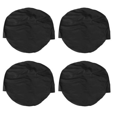 FAVOMOTO 4pcs Tire for Rv Truck Car Breathable Canvas Tire Diameters up for Sun and