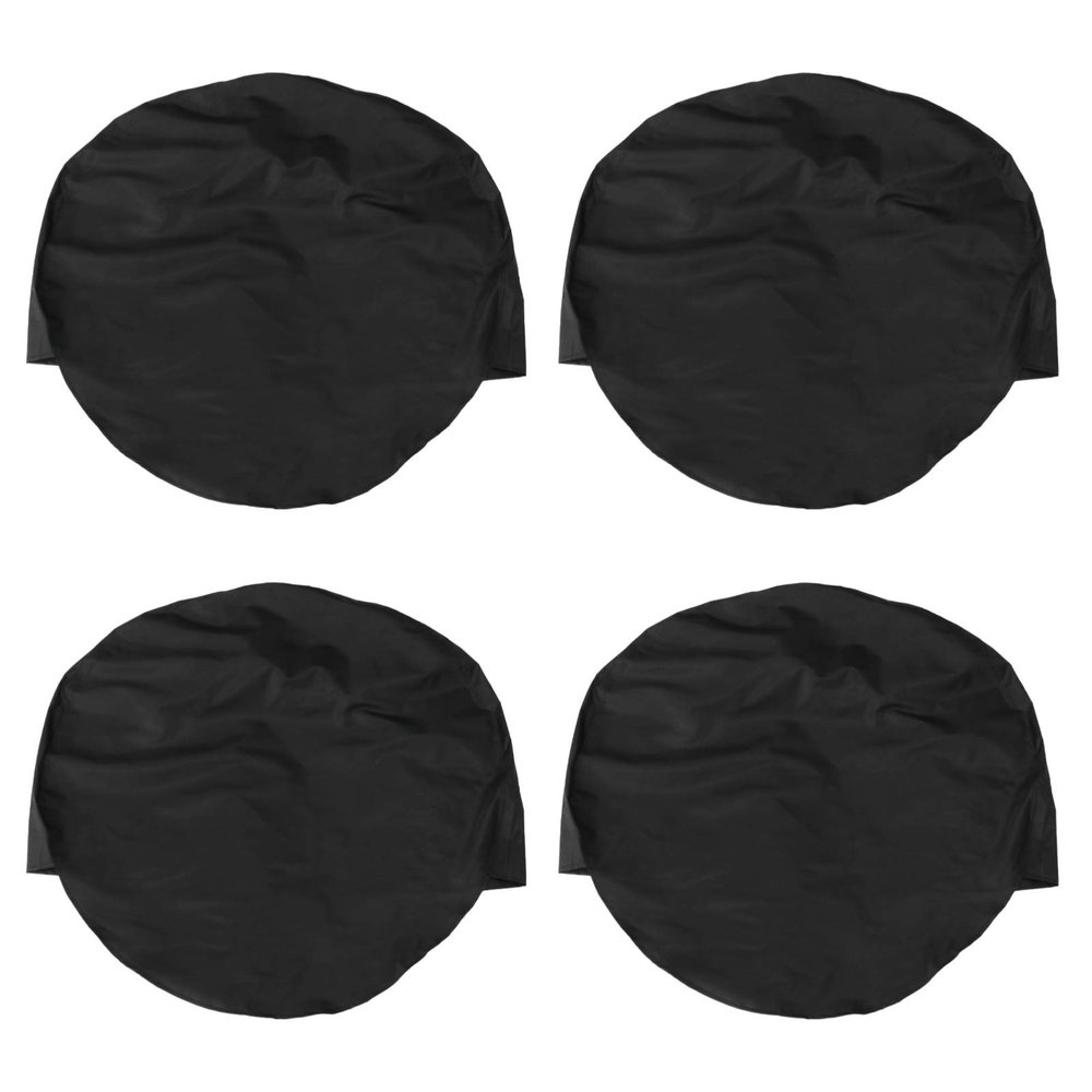 FAVOMOTO 4pcs Tire for Rv Truck Car Breathable Canvas Tire Diameters up for Sun and