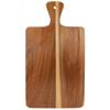 Grammy's Kitchen - 13 1/4-inch x 7-inch Acacia Wood Slate Slab Cutting Board with 3-inch Wooden Handle view 2