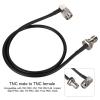 Antenna Extension Cable,60cm TNC Male to TNC Female Antenna Extension Cord Replacement for TRI PRC-152, TRI PRC148, United Start PRC-148, PRC-148, PRC-152A view 2