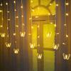 Butterfly Curtain Fairy Light, 8 Modes 120 LED USB Window Firefly Twinkle Timer String Lights 24 Butterflies with Remote, Waterproof Copper Wire for Room Bedroom Christmas Wedding Party Dorm Patio view 4