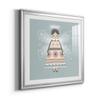 Renditions Gallery Christmas, Canvas Wall Art, Holiday Dcor, Christmas Carol, White Christmas, Chestnuts, Nutcracker, Rudolph, Nativity Sweet Holiday Angel - Silver Framed 34X34 view 2