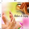 Massage XIX Foot Feet Body Therapy Treatment Salon Sign Advertising Marketing Dcor Horizontal (Perforated Mesh One Way Vision See-Through Window Mesh Vinyl Sign [Outdoors], 36W x 24H) view 4