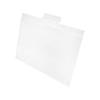 DBM IMPORTS Set of 2 Pc 5-1/2''H x 7''W Clear Acrylic Slatwall Lucite Frame Retail Display Shelf Fixture view 3