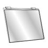DBM IMPORTS Set of 2 Pc 5-1/2''H x 7''W Clear Acrylic Slatwall Lucite Frame Retail Display Shelf Fixture view 4