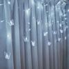 Butterfly Curtain Fairy Light, 8 Modes 120 LED USB Window Firefly Twinkle Timer String Lights 24 Butterflies with Remote, Waterproof Copper Wire for Room Bedroom Christmas Wedding Party Dorm Patio view 3