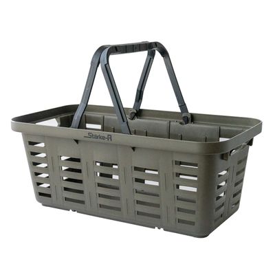Starke-R Ring Star Basket, Long, Storage, Outdoor, Olive Drab, L 22.0 x W 11.6 x H 8.7 inches (560 x 295
