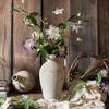 BFSHY Ceramic Flower Vases,Rustic Home Dcor Floral Vase,Shabby Chic Vase,for Home Decor Living Room Centerpieces and Events,M view 4