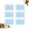 Cabilock 6pcs Transparent Stackable Thicken Plastic Storage Containers for Organizing Shoes Closet and Entryway Use view 4