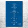 Broadband Antenna Poster Print, Radio Station Art, Network Engineer, Telecom Gift, Antenna Art Print, Ham Radio Gift Blueprint (20 inch x 30 inch) view 1